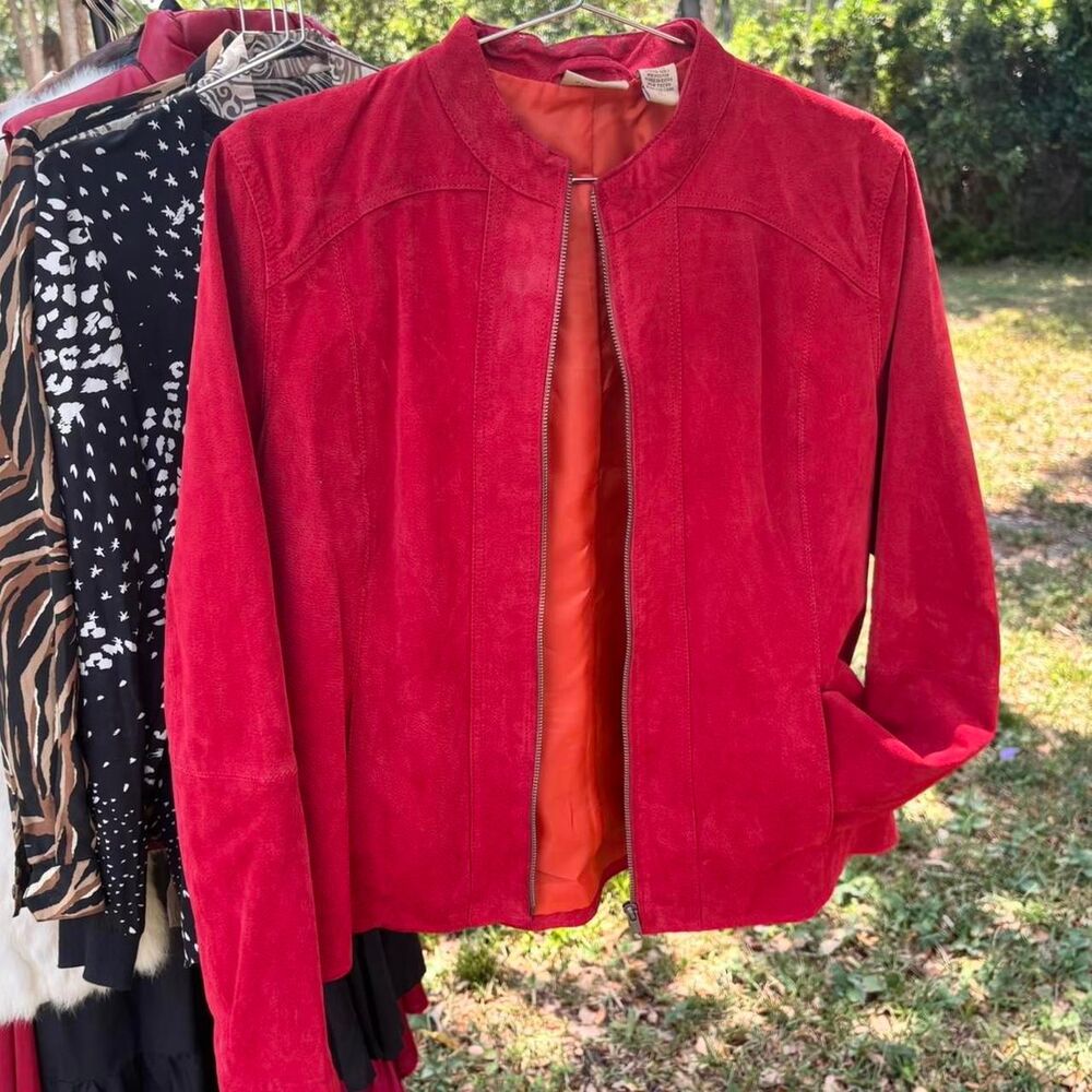 American-vintage Women's Red Jacket